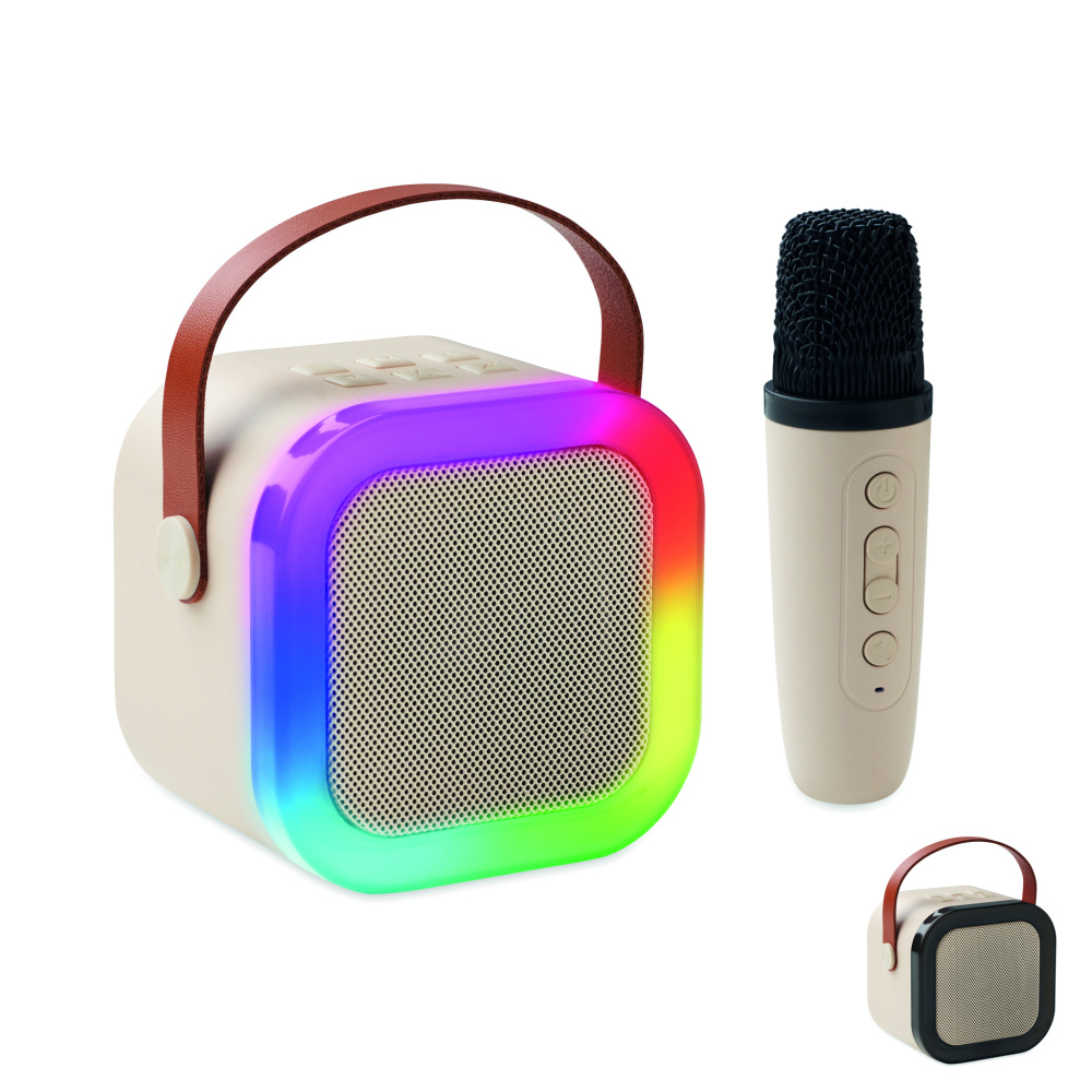 Logotrade promotional merchandise image of: Karaoke set speaker