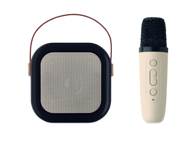 Logo trade promotional merchandise photo of: Karaoke set speaker