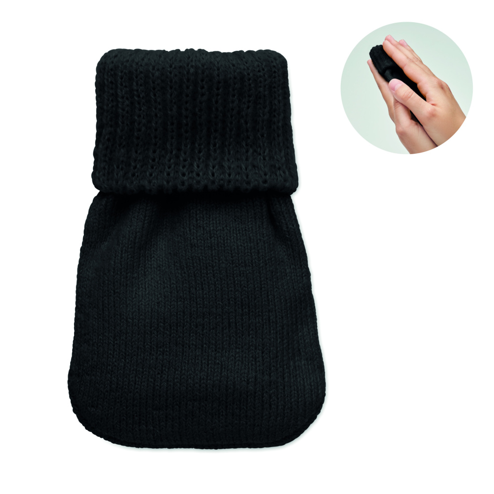 Logotrade promotional merchandise picture of: Hand warmer knitted polyester