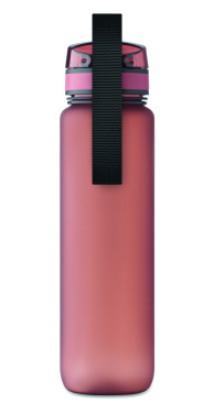 Logo trade advertising products image of: Sports water bottle RPET 1L