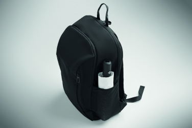 Logo trade promotional merchandise image of: 15" soft PU laptop backpack