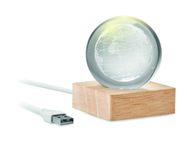 Logotrade corporate gift picture of: LED globe glass ball