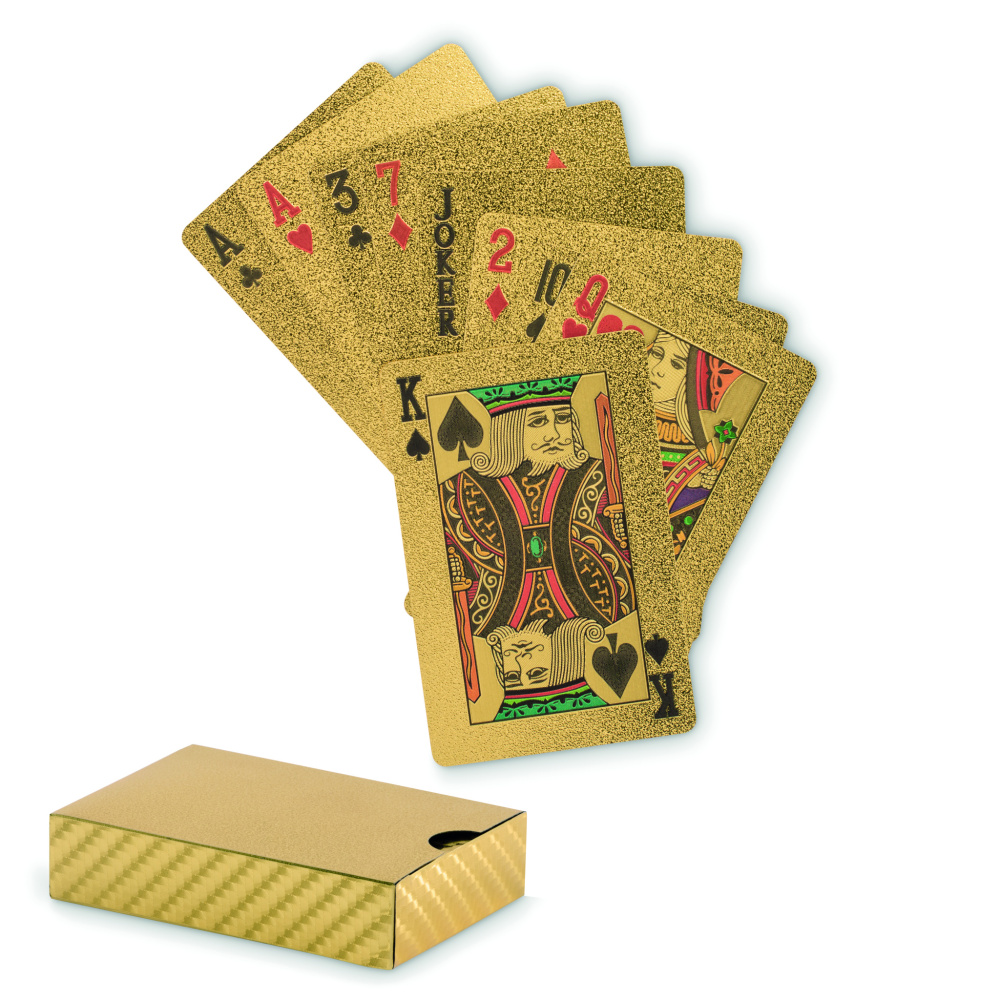 Logotrade promotional item picture of: Waterproof playing cards