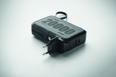 Logotrade promotional giveaway image of: Power bank 20000 mAh in ABS