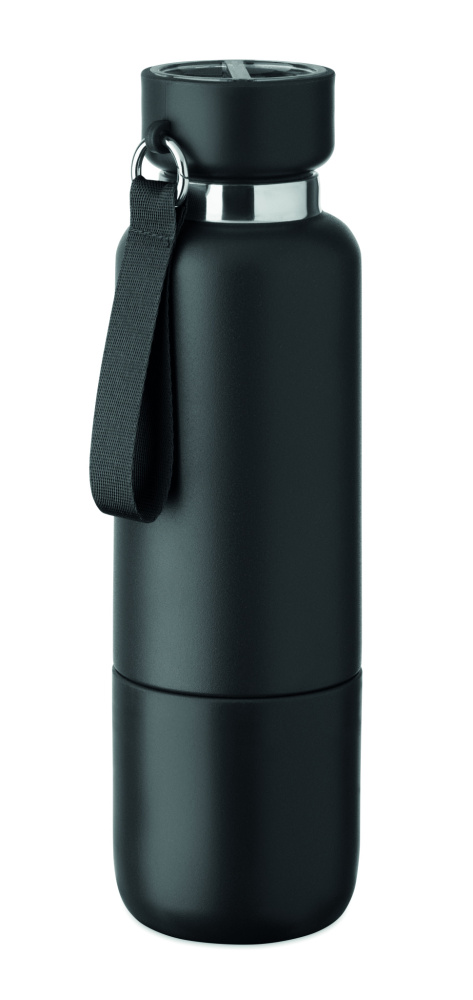 Logo trade promotional giveaway photo of: Double wall bottle 500ml