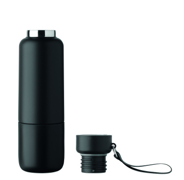 Logo trade promotional giveaways image of: Double wall bottle 500ml