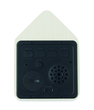 Logo trade promotional product photo of: MDF cuckoo alarm clock