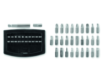 Logotrade promotional gift image of: 32 pcs screwdriver bit set