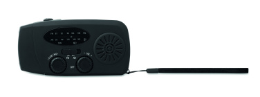 Logotrade business gift image of: Portable radio with LED torch