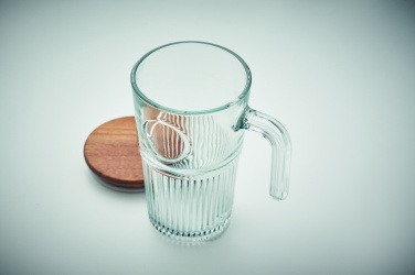 Logo trade business gift photo of: Glass mug 450ml