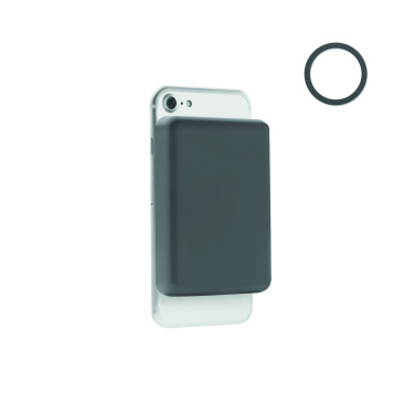 Logo trade promotional items picture of: Magnetic wireless charger 15W powerbank 5000 mAh