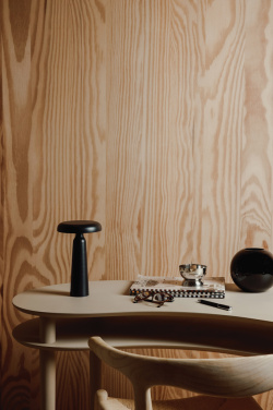 Logotrade promotional item picture of: VINGA Avery RCS table lamp