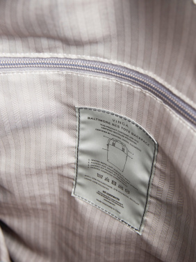 Logo trade promotional giveaways image of: VINGA Baltimore RCS tote backpack