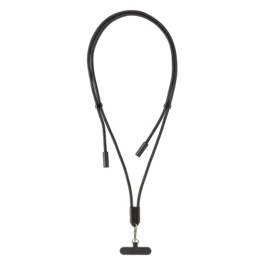 Logo trade promotional product photo of: LoopAmp RCS RPET adjustable phone cord with 60W cable