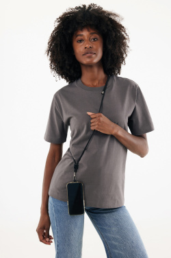 Logo trade business gift photo of: CarryLoop RCS recycled PET adjustable phone holder lanyard