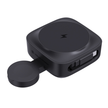 Logotrade corporate gift picture of: Urban Vitamin Goleta 2-in-1 15W magnetic wireless charger