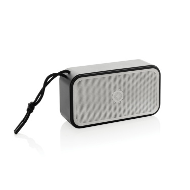 Logotrade promotional gift picture of: Swiss Peak RCS recycled aluminium 10W bass speaker