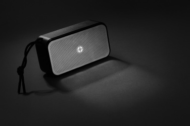 Logotrade promotional merchandise image of: Swiss Peak RCS recycled aluminium 10W bass speaker