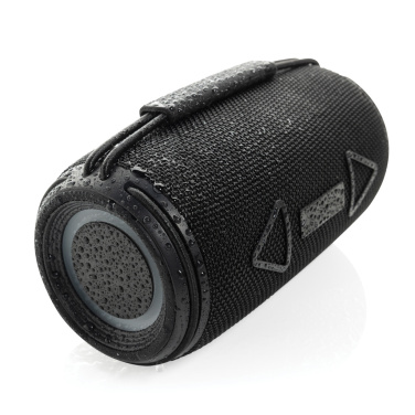 Logotrade business gift image of: Prisma RCS recycled plastic IPX 4 waterpoof 16W speaker