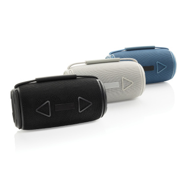 Logo trade promotional gifts picture of: Prisma RCS recycled plastic IPX 4 waterpoof 16W speaker