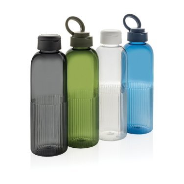 Logo trade business gifts image of: Ripple RCS RPET Leakproof water bottle with handle 750ML
