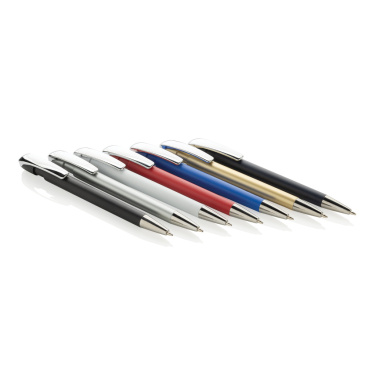 Logo trade corporate gift photo of: Glide GRS certified R-ABS Metal Clip Pen