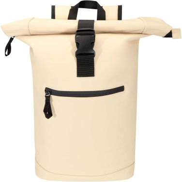 Logotrade promotional product picture of: Resi Plus 15" GRS recycled roll-top backpack 18L