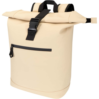 Logotrade advertising product image of: Resi Plus 15" GRS recycled roll-top backpack 18L