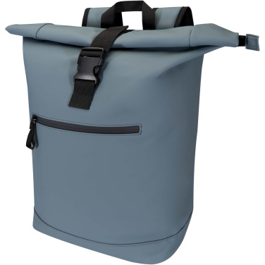 Logotrade advertising products photo of: Resi Plus 15" GRS recycled roll-top backpack 18L