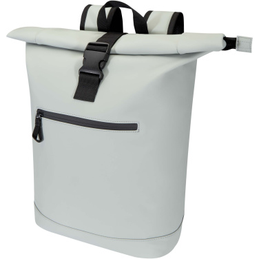 Logo trade promotional merchandise photo of: Resi Plus 15" GRS recycled roll-top backpack 18L