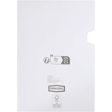 Logo trade promotional gifts picture of: Alder A5 hard cover notebook