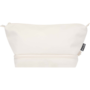 Logo trade promotional gifts picture of: Trip Aware™ recycled travel toiletry bag 6L