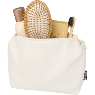 Logo trade promotional item photo of: Trip Aware™ recycled travel toiletry pouch 2L