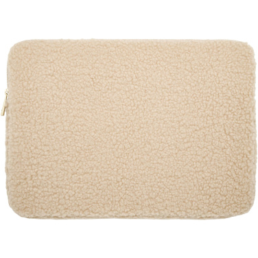 Logo trade promotional product photo of: Bear 13" GRS recycled sherpa laptop sleeve 2L