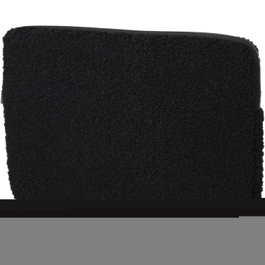 Logo trade promotional giveaway photo of: Bear 13" GRS recycled sherpa laptop sleeve 2L