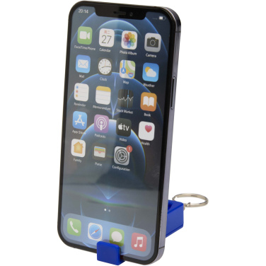 Logotrade corporate gift picture of: Aggia recycled plastic phone stand with fidget toy