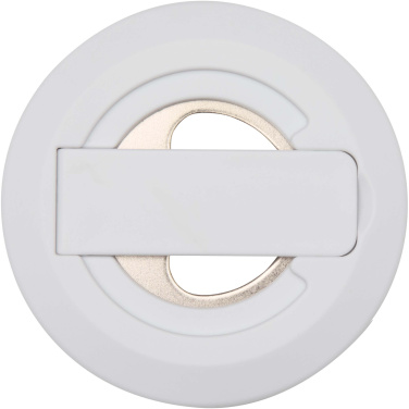 Logotrade promotional giveaway image of: Ain recycled plastic magnetic phone stand with bottle opener 
