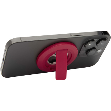 Logo trade promotional merchandise picture of: Ain recycled plastic magnetic phone stand with bottle opener 