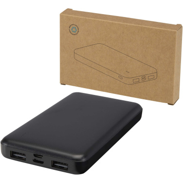 Logo trade advertising products image of: Intan 10.000 mAh 10W recycled plastic power bank