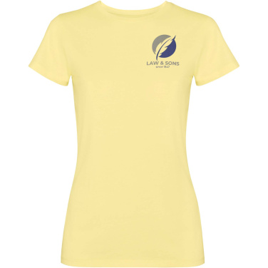 Logo trade corporate gifts image of: Fiyi short sleeve women's t-shirt