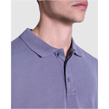 Logo trade promotional gift photo of: Cobain short sleeve unisex polo 