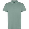 Cobain short sleeve unisex polo , Dark green