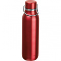 Stainless steel water bottle BORGHOLM, red