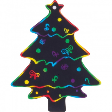 Logo trade promotional item photo of: Scratch-off Christmas ornaments SOUTH POLE