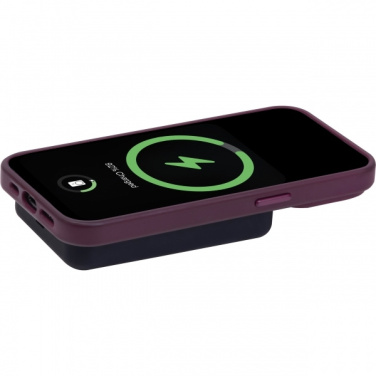 Logo trade promotional merchandise picture of: Wireless power bank 5 000 mAh CAIRO