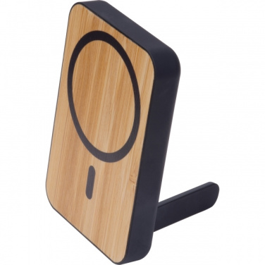 Logo trade corporate gifts picture of: Wireless power bank 5 000 mAh CAIRO