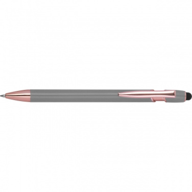 Logo trade promotional giveaway photo of: Recycled Semi Gel Pen BELO HORIZONTE