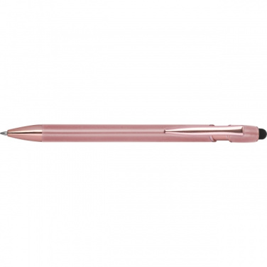 Logo trade promotional giveaways image of: Recycled Semi Gel Pen BELO HORIZONTE