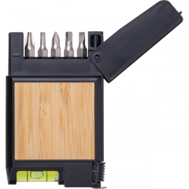 Logotrade promotional products photo of: 3-Meter Tape Measure with Level HALIFAX