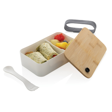 Logo trade advertising products picture of: RCS RPP lunchbox with bamboo lid